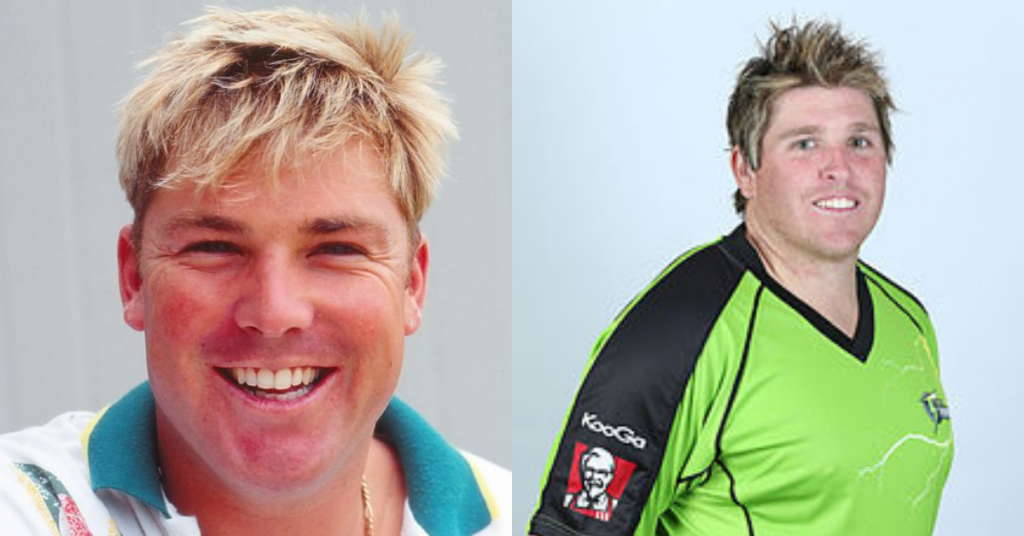 10 Pictures of Celebrities Who've Copied Warnie's Look Hello Sport